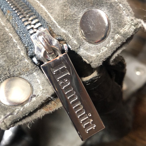 Hammitt Crocodile Grey Grey Studded Tote handbag used - Picture 16 of 16